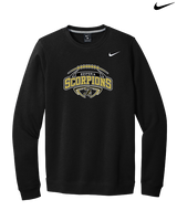 Hesperia HS Football Toss - Mens Nike Crewneck