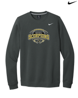 Hesperia HS Football Toss - Mens Nike Crewneck