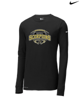 Hesperia HS Football Toss - Mens Nike Longsleeve
