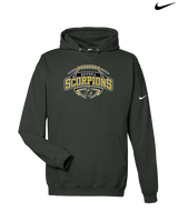 Hesperia HS Football Toss - Nike Club Fleece Hoodie