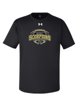 Hesperia HS Football Toss - Under Armour Mens Team Tech T-Shirt