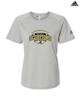 Hesperia HS Football Toss - Womens Adidas Performance Shirt