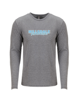 Hillsdale HS Boys Soccer Grandparent - Tri-Blend Long Sleeve
