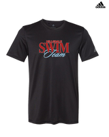 Hillsdale HS Swim C1 - Mens Adidas Performance Shirt