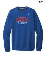 Hillsdale HS Swim C1 - Mens Nike Crewneck