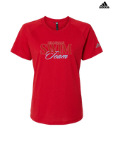 Hillsdale HS Swim C1 - Womens Adidas Performance Shirt