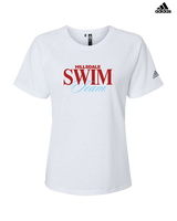 Hillsdale HS Swim C1 - Womens Adidas Performance Shirt
