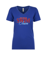 Hillsdale HS Swim C1 - Womens Vneck