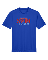 Hillsdale HS Swim C1 - Youth Performance Shirt