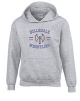 Hillsdale HS Wrestling Curve - Youth Hoodie