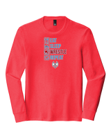 Hillsdale HS Wrestling Eat Sleep Wrestle - Tri-Blend Long Sleeve