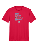 Hillsdale HS Wrestling Eat Sleep Wrestle - Youth Performance Shirt