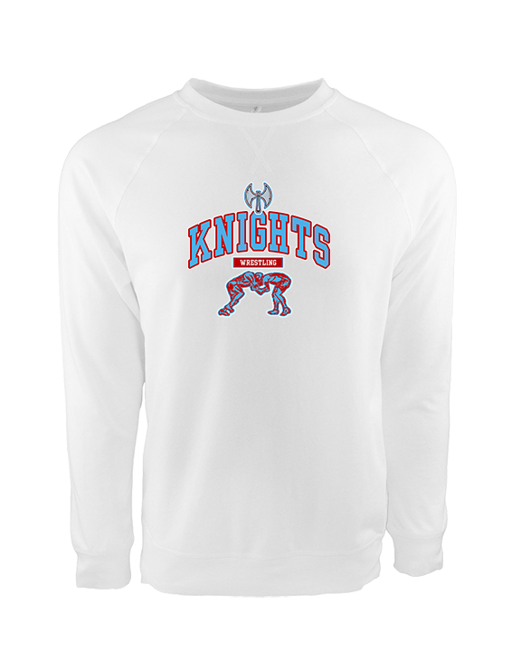 Hillsdale HS Wrestling Outline - Crewneck Sweatshirt