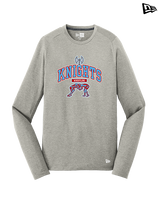 Hillsdale HS Wrestling Outline - New Era Performance Long Sleeve