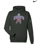 Hillsdale HS Wrestling Outline - Nike Club Fleece Hoodie