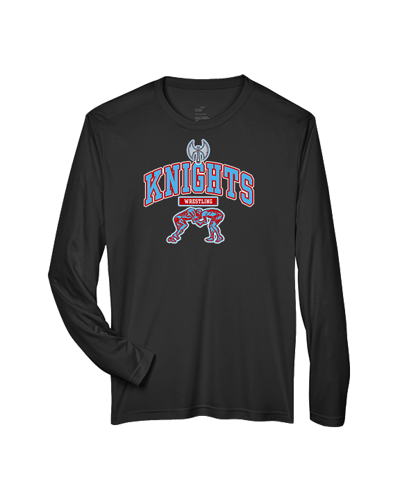 Hillsdale HS Wrestling Outline - Performance Longsleeve