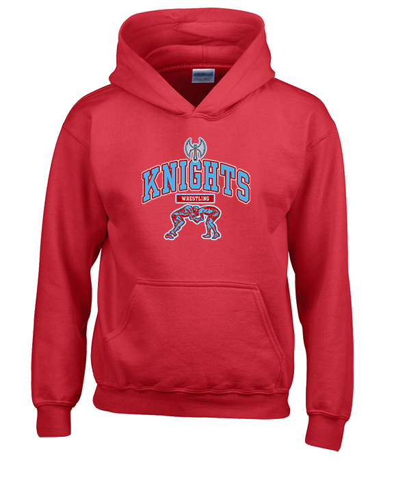 Hillsdale HS Wrestling Outline - Unisex Hoodie