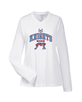 Hillsdale HS Wrestling Outline - Womens Performance Longsleeve