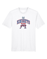Hillsdale HS Wrestling Outline - Youth Performance Shirt