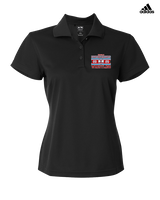 Hillsdale HS Wrestling Stamp - Adidas Womens Polo