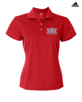 Hillsdale HS Wrestling Stamp - Adidas Womens Polo