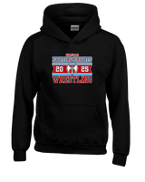 Hillsdale HS Wrestling Stamp - Youth Hoodie