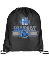 Hinkley HS Girls Volleyball Leave It - Drawstring Bag