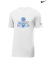 Hinkley HS Girls Volleyball Leave It - Mens Nike Cotton Poly Tee
