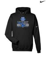 Hinkley HS Girls Volleyball Leave It - Nike Club Fleece Hoodie