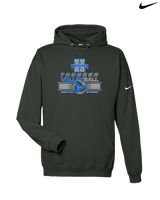 Hinkley HS Girls Volleyball Leave It - Nike Club Fleece Hoodie