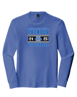 Hinkley HS Girls Volleyball Stamp - Tri-Blend Long Sleeve
