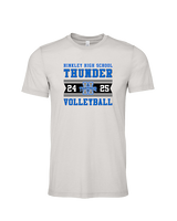Hinkley HS Girls Volleyball Stamp - Tri-Blend Shirt