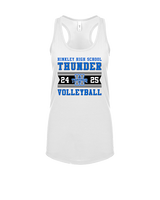 Hinkley HS Girls Volleyball Stamp - Womens Tank Top