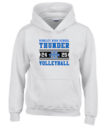 Hinkley HS Girls Volleyball Stamp - Youth Hoodie