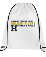 Hollidaysburg Area HS Track & Field Block - Drawstring Bag