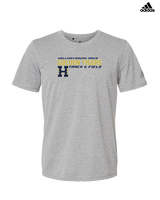 Hollidaysburg Area HS Track & Field Block - Mens Adidas Performance Shirt