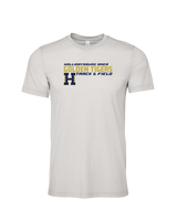 Hollidaysburg Area HS Track & Field Block - Tri-Blend Shirt