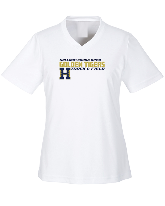 Hollidaysburg Area HS Track & Field Block - Womens Performance Shirt