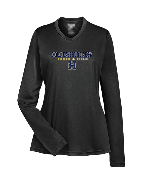 Hollidaysburg Area HS Track & Field Bold - Womens Performance Longsleeve