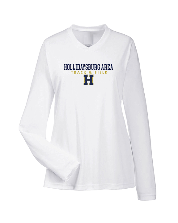 Hollidaysburg Area HS Track & Field Bold - Womens Performance Longsleeve