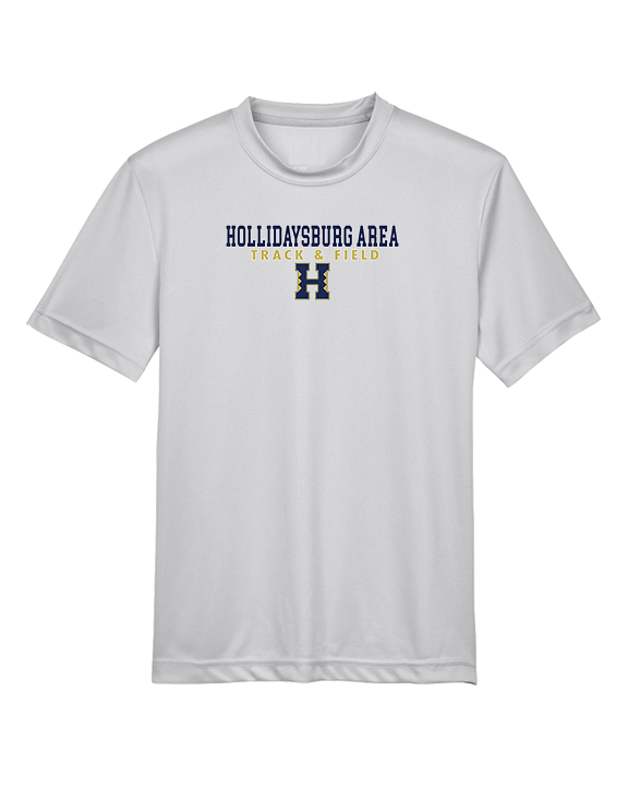 Hollidaysburg Area HS Track & Field Bold - Youth Performance Shirt