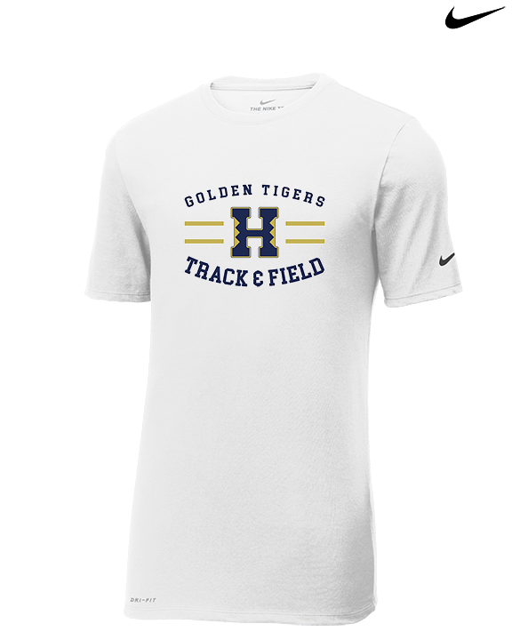 Hollidaysburg Area HS Track & Field Curve - Mens Nike Cotton Poly Tee