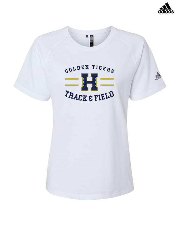 Hollidaysburg Area HS Track & Field Curve - Womens Adidas Performance Shirt