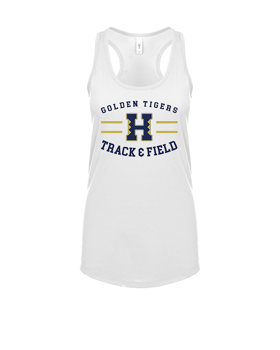 Hollidaysburg Area HS Track & Field Curve - Womens Tank Top