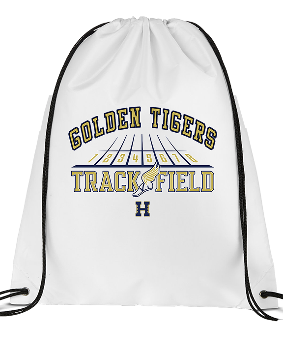 Hollidaysburg Area HS Track & Field Lanes - Drawstring Bag