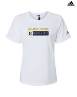 Hollidaysburg Area HS Track & Field Pennant - Womens Adidas Performance Shirt