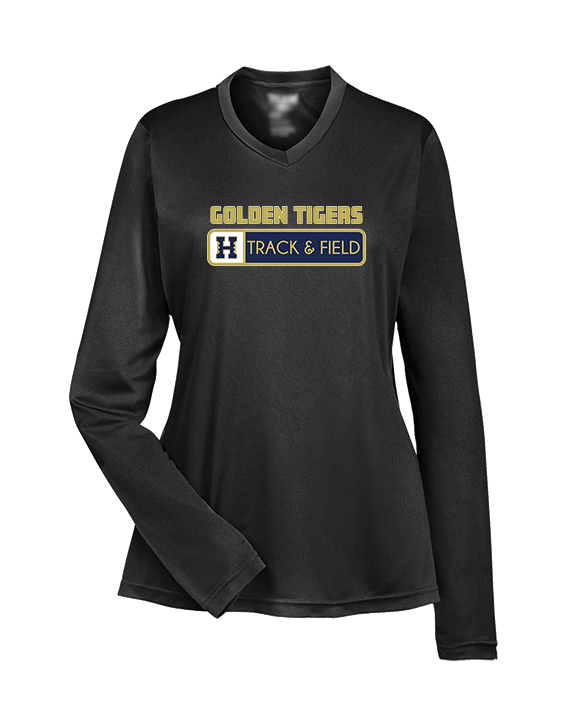 Hollidaysburg Area HS Track & Field Pennant - Womens Performance Longsleeve