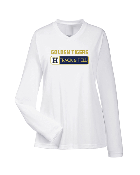 Hollidaysburg Area HS Track & Field Pennant - Womens Performance Longsleeve