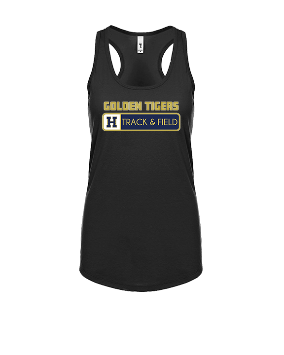 Hollidaysburg Area HS Track & Field Pennant - Womens Tank Top