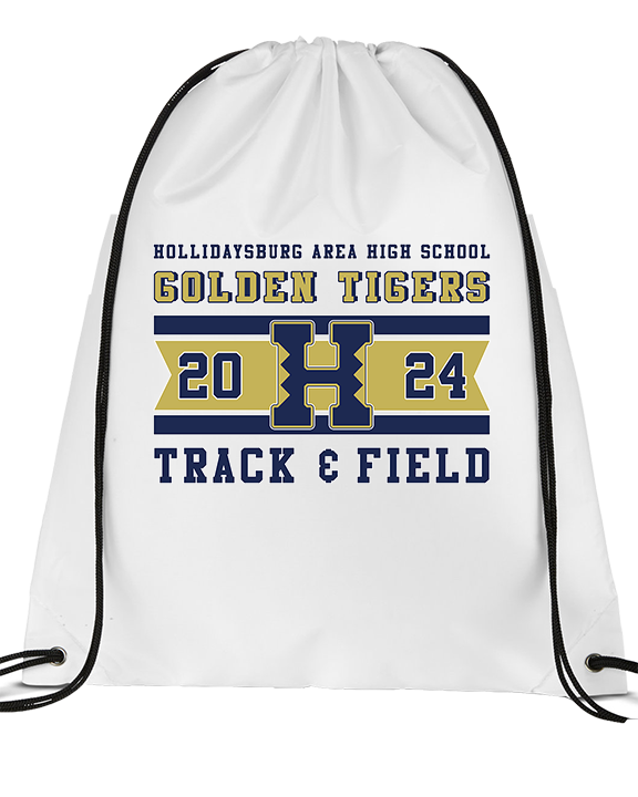 Hollidaysburg Area HS Track & Field Stamp - Drawstring Bag
